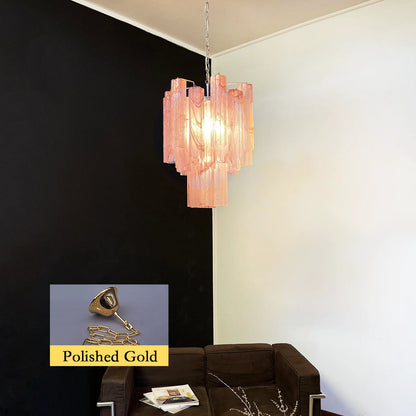 Rosso Nimbus Glass Chandelier