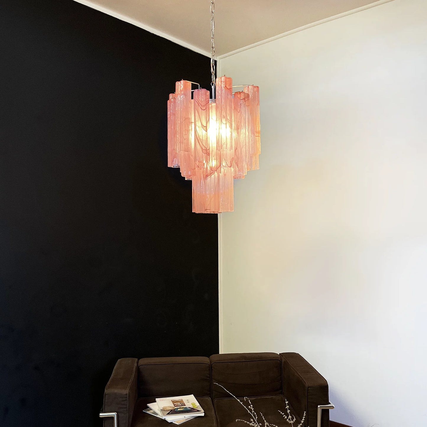 Rosso Nimbus Glass Chandelier