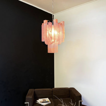Rosso Nimbus Glass Chandelier