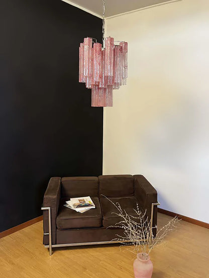 Rosso Nimbus Glass Chandelier