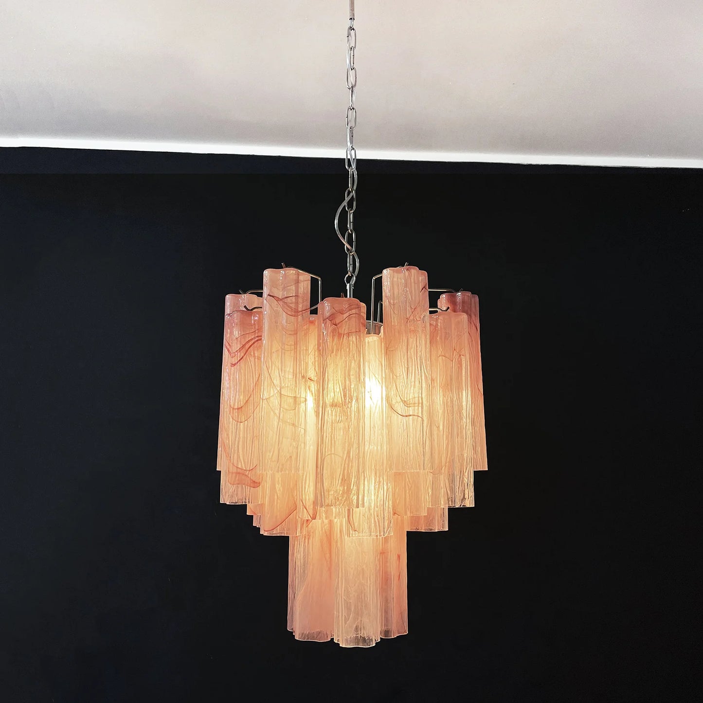 Rosso Nimbus Glass Chandelier