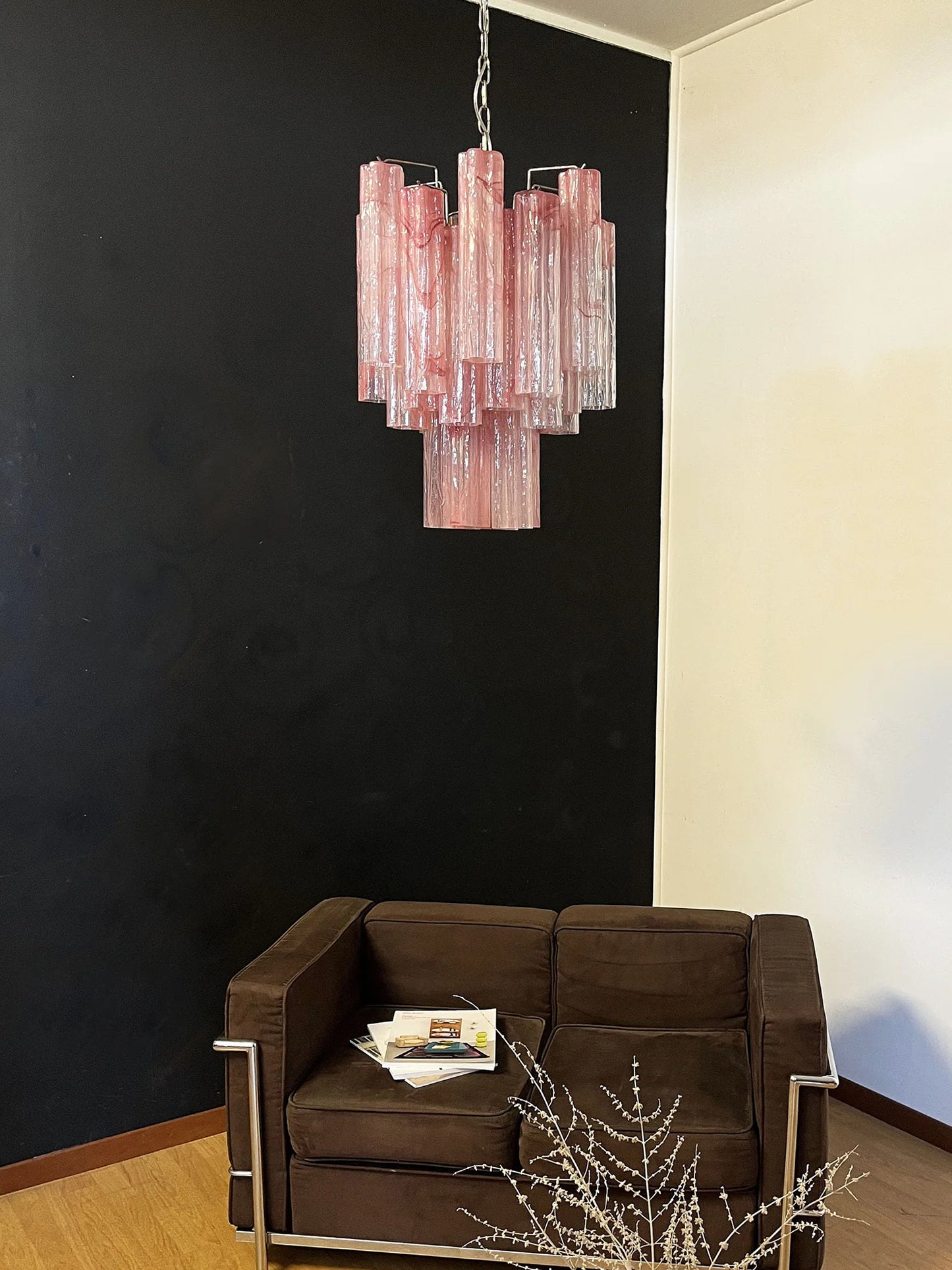 Rosso Nimbus Glass Chandelier