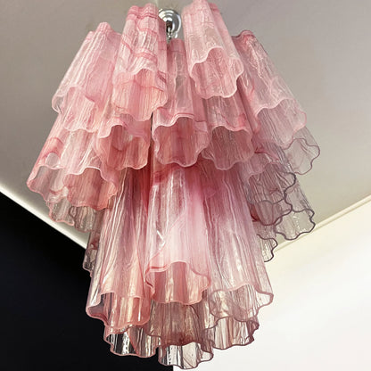 Rosso Nimbus Glass Chandelier