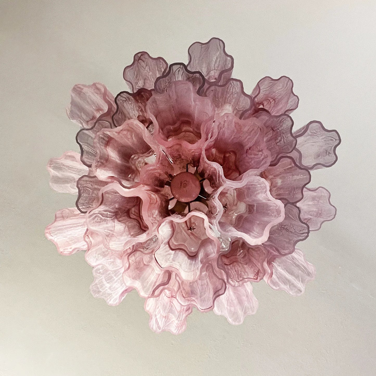 Rosso Nimbus Glass Chandelier