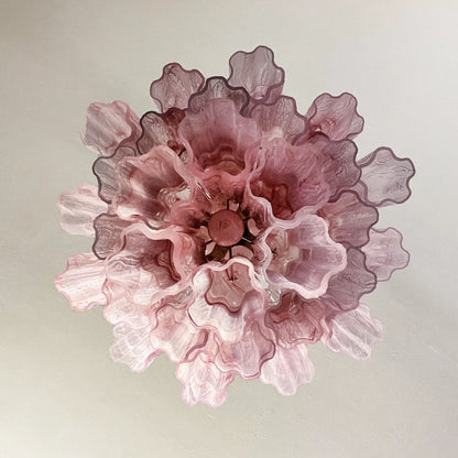 Rosso Nimbus Glass Chandelier