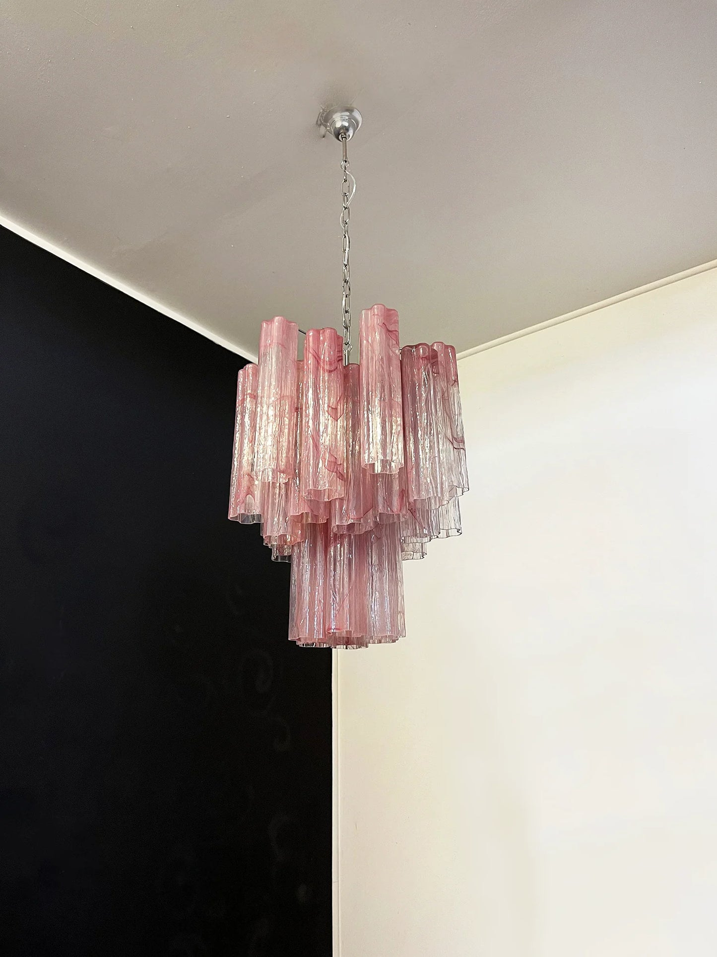 Rosso Nimbus Glass Chandelier