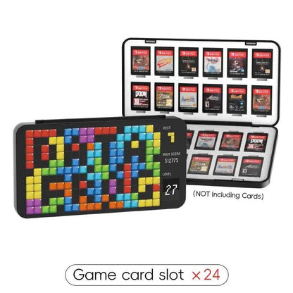DATA FROG 24 in 1 Game Card Case Protective Holder Hard Shell Game Card Storage Box For Switch/Lite/Oled Accessories