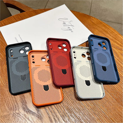CoolArmor Mesh – Magnetic Stand iPhone Case