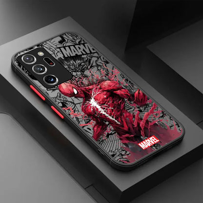 Spidermann Ironmann case for Samsung Galaxy Note 10 Plus 8 9 S21 S22 S23 S24 Ultra Note 20 Ultra