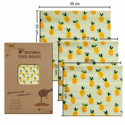 Eco-Friendly Reusable Food Wraps