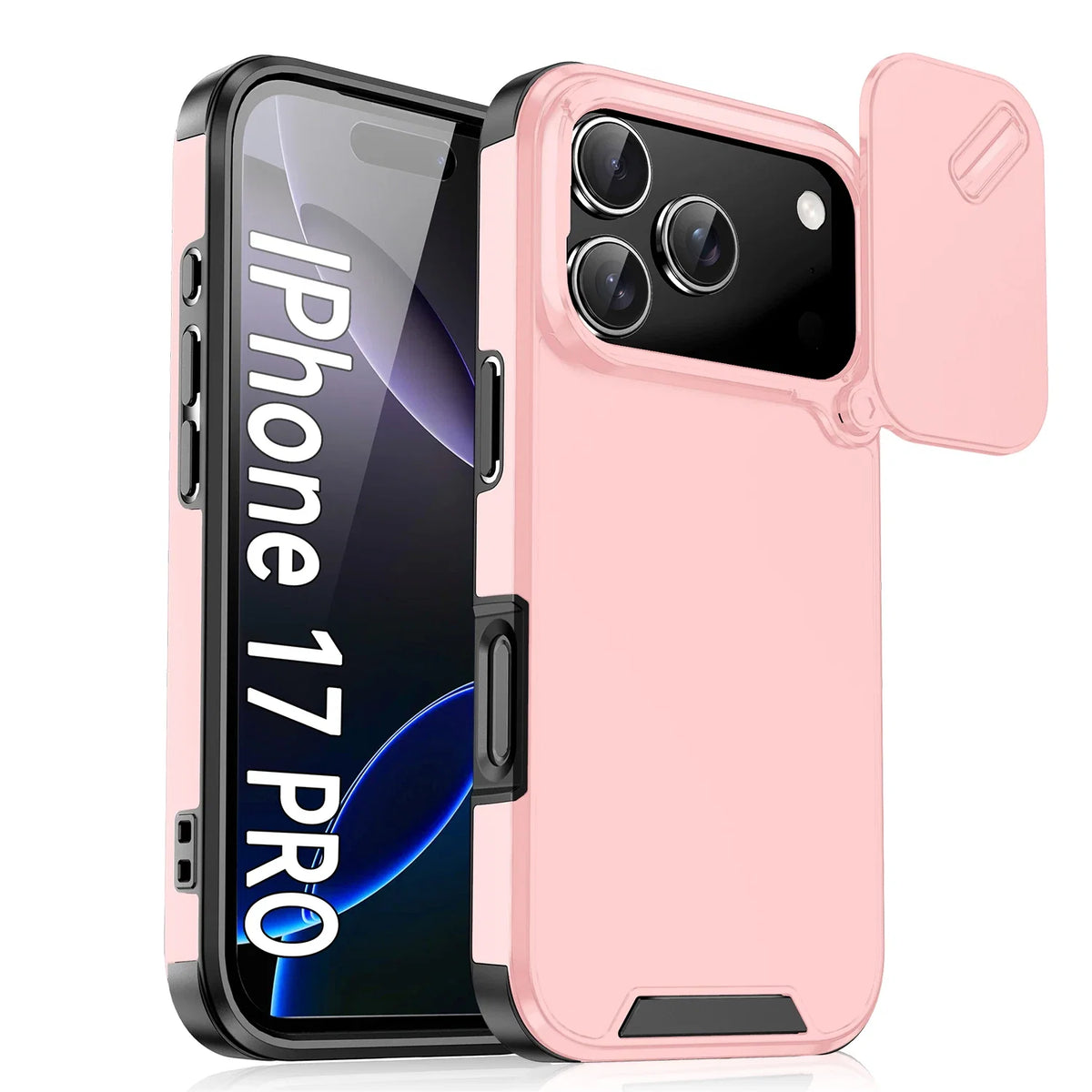 Anti-collision Shockproof Case For iPhone 17 Pro Max 17Air 17Pro 16E Cover Slide Camera Protective Cases For iPhone 17 Air Cover