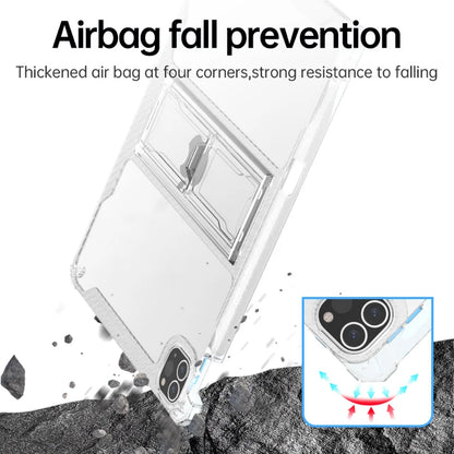 iPad Case 2022 Pro 11 10th Generation 10.9 Air 5 4 10.2 7/9th 2021 Mini 6 10.5 2018 9.7 5th 6th 12 9 Transparent Cover Funda