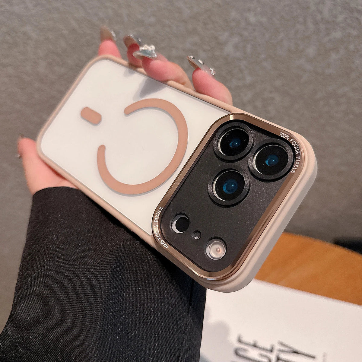 Clear Magnetic Phone Case for iPhone 17 11 12 13 16 Pro Max Air 14 15 16 Plus Magsafe Luxury Wireless Charging Protector Cover