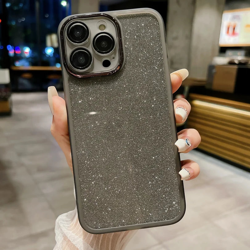 Glitter Plating Frames Phone Case For Xiaomi 11T 12 12T 13 13T Lite Pro 11i Series 5G 12X Civi2 Shockproof Soft TPU Clear Cover