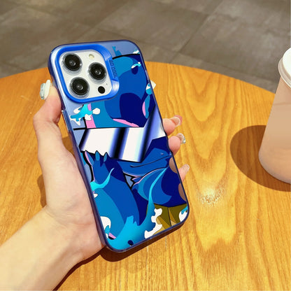 Anime Pokemons Gengars Pikachus Phone Case For iPhone 16 15 14 13 12 11 Pro Max X XR XSMAX 8 7 Plus Candy Matte Shockproof Cover