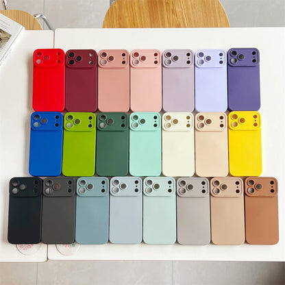 For iPhone 17 16 Pro Max iPhone 17 Air iPhone 16 Plus Case funda Shockproof Cover Promotion TPU Soft Luxtury Silicone Phone Case