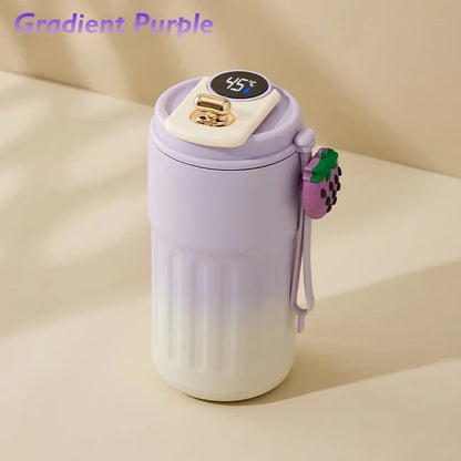 🌡️ Smart LED Thermos Bottle – Stainless Steel Travel Flask