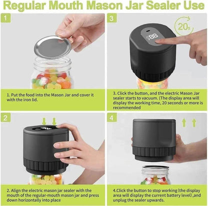 Vacuum Sealing Machine Mason Jar Vacuum Sealer
