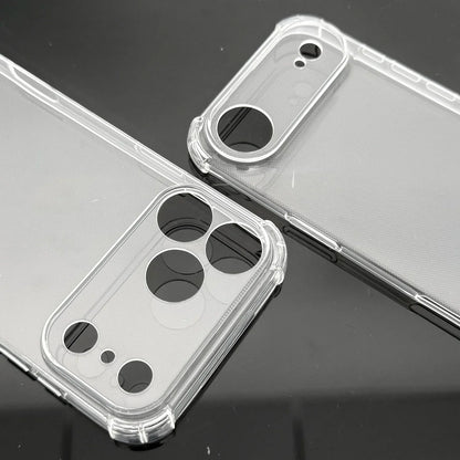 17Pro Shockproof Phone Cases Transparent Corner Protectors Phone Cover for IPhone 17/17 Air/17 Pro/17 ProMax Anti-scratch Case