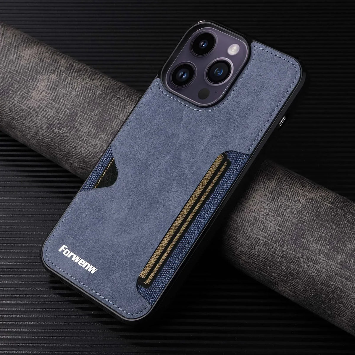 Retro Card Holder Phone Case for iPhone 16 15 14 13 12 11 Pro Max Mini XS XR X SE 2020 2022 7 8 Plus Wallet PU Leather Cover