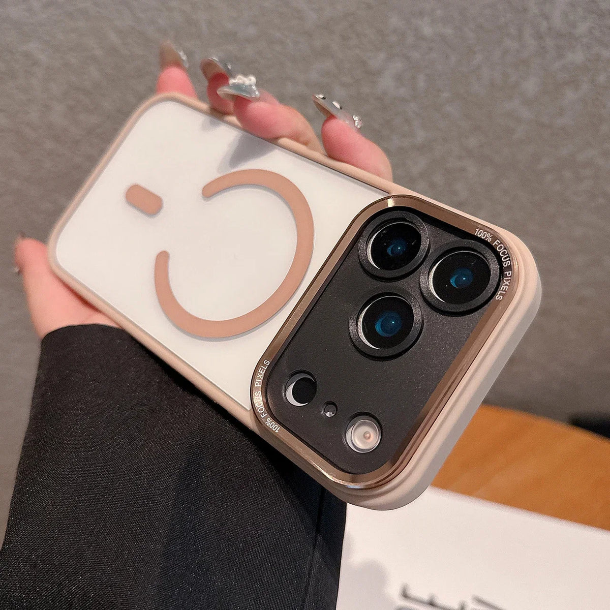 Clear Magnetic Phone Case for iPhone 17 11 12 13 16 Pro Max Air 14 15 16 Plus Magsafe Luxury Wireless Charging Protector Cover