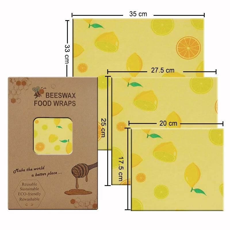 Eco-Friendly Reusable Food Wraps