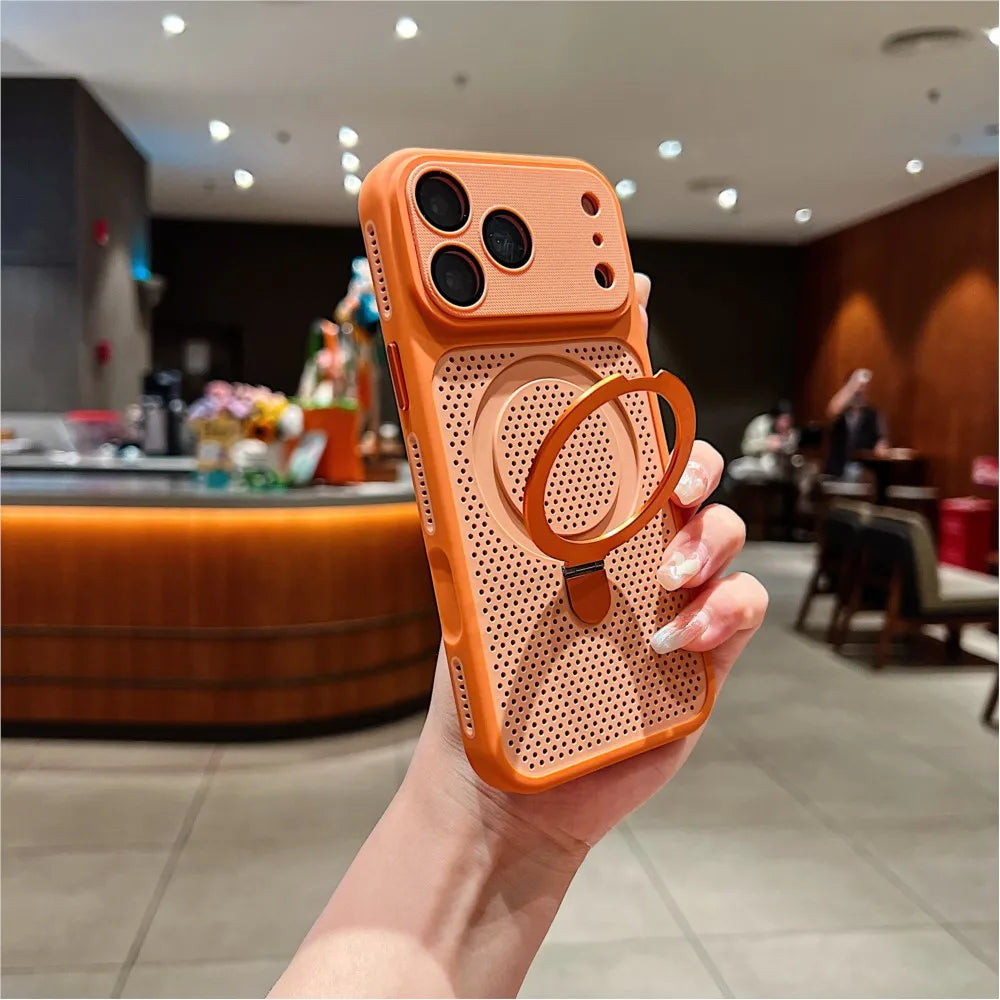 CoolArmor Mesh – Magnetic Stand iPhone Case