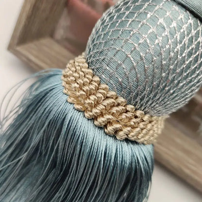 Braided Tassel Tiebacks for Window Curtains (1 Pair)