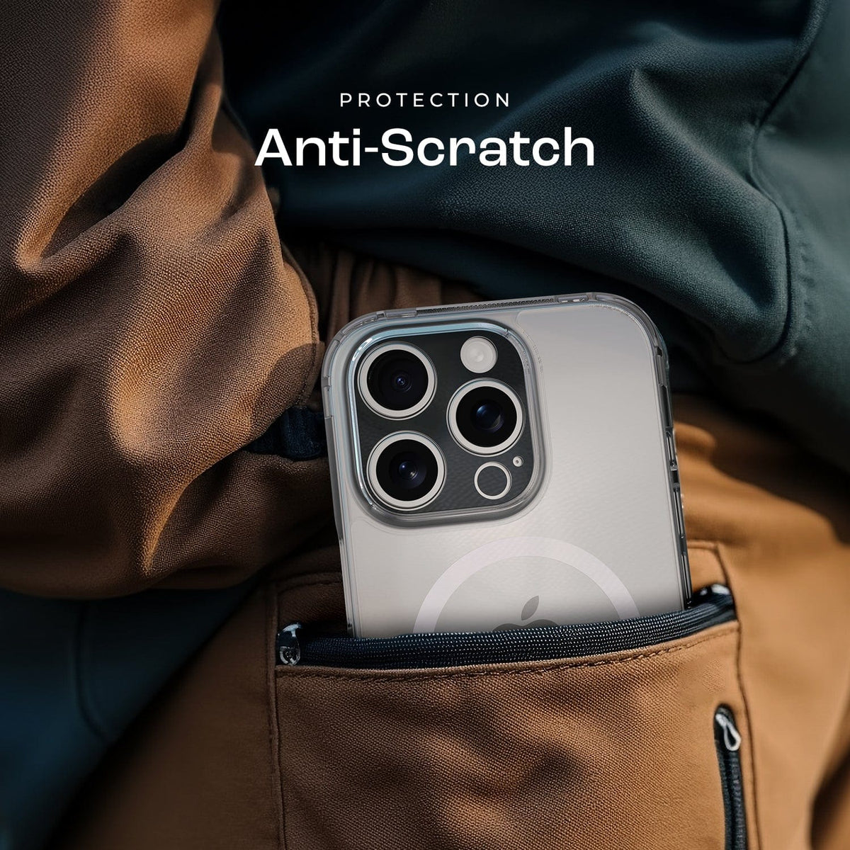 iPhone 16 Pro Clear Case & Screen Protector Kit - Rugged Protection, MagSafe | Classic Series