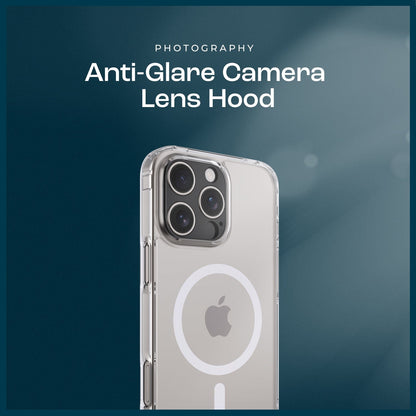 iPhone 16 Pro Max Clear Case & Screen Protector Kit - Rugged Protection, MagSafe | Classic Series