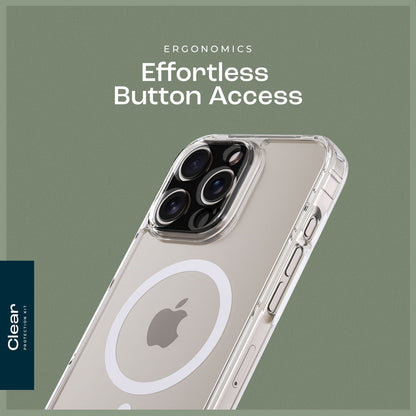 iPhone 16 Pro Clear Case & Screen Protector Kit - Rugged Protection, MagSafe | Classic Series