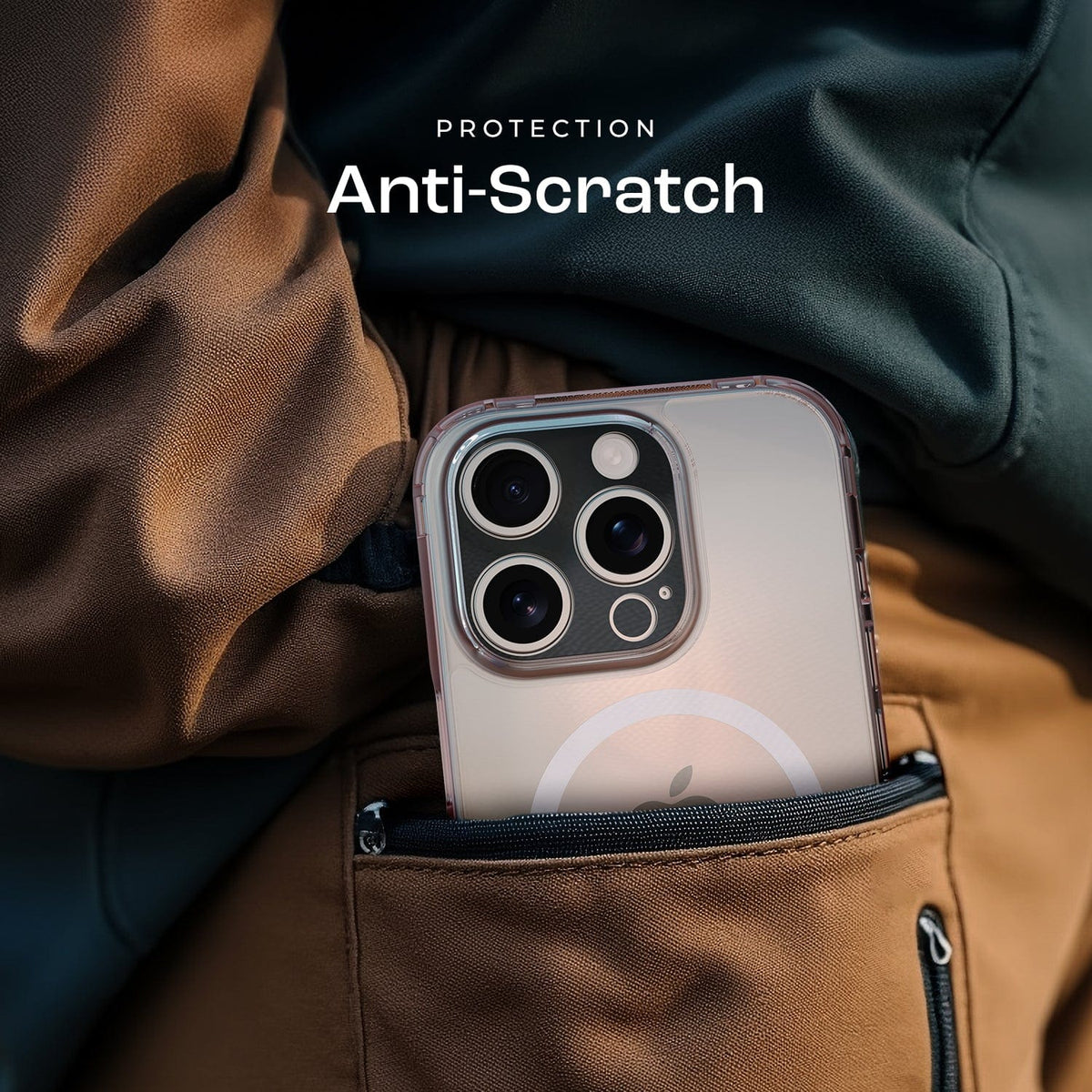 iPhone 16 Pro Clear Case & Screen Protector Kit - Rugged Protection, MagSafe | Classic Series