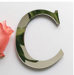 3D Acrylic Mirror Letter Wall Stickers for Decor