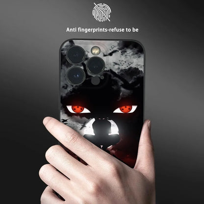 M-Minato N-Namikaze Anime Phone Case For iPhone 16 15 14 13 12 11 Pro Max Plus Mini Frosted Soft Shell Funda