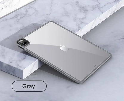 Clear Transparent Case For iPad Air 4 5 Pro 2024 11 12.9 10.2 13 MINI 6 7 8 9 10 Generation Sleeve Shockproof Hard Cover Funda