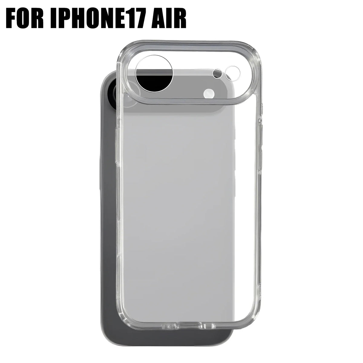 17Pro Shockproof Phone Cases Transparent Corner Protectors Phone Cover for IPhone 17/17 Air/17 Pro/17 ProMax Anti-scratch Case