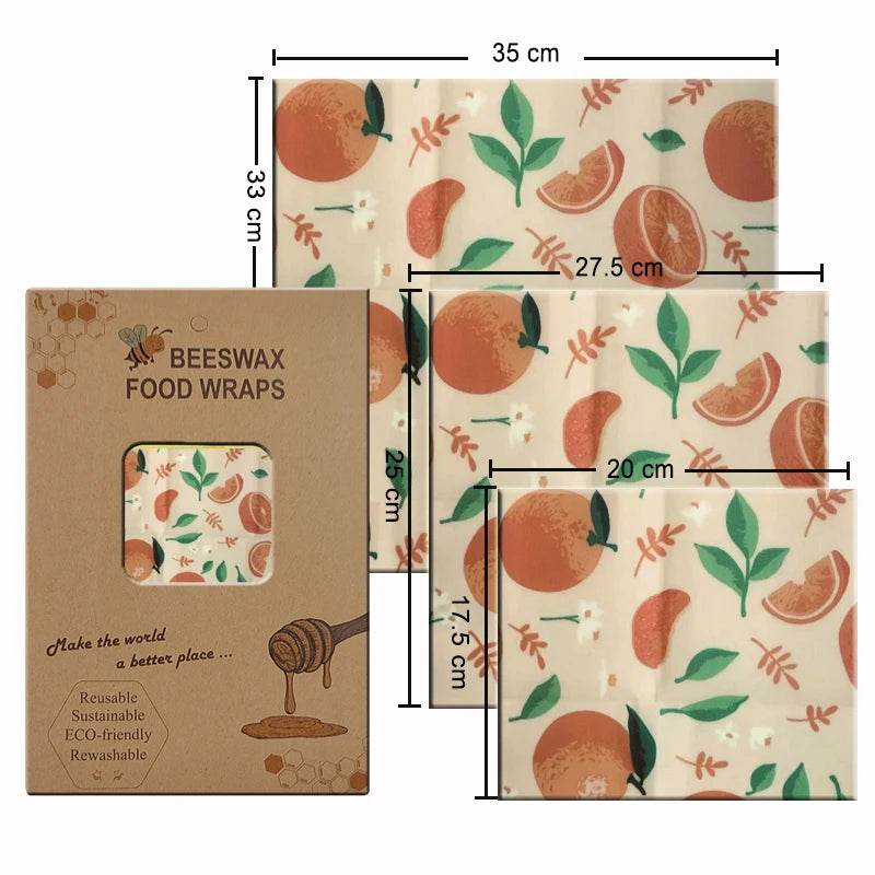Eco-Friendly Reusable Food Wraps