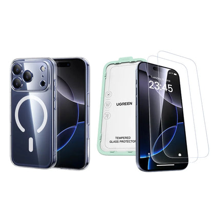 UGREEN Magnetic Case for iPhone 17 Pro Cases Shockproof Cover for iPhone 17 16 15 14 Pro Air 17pro max for Magsafe Macsafe Case