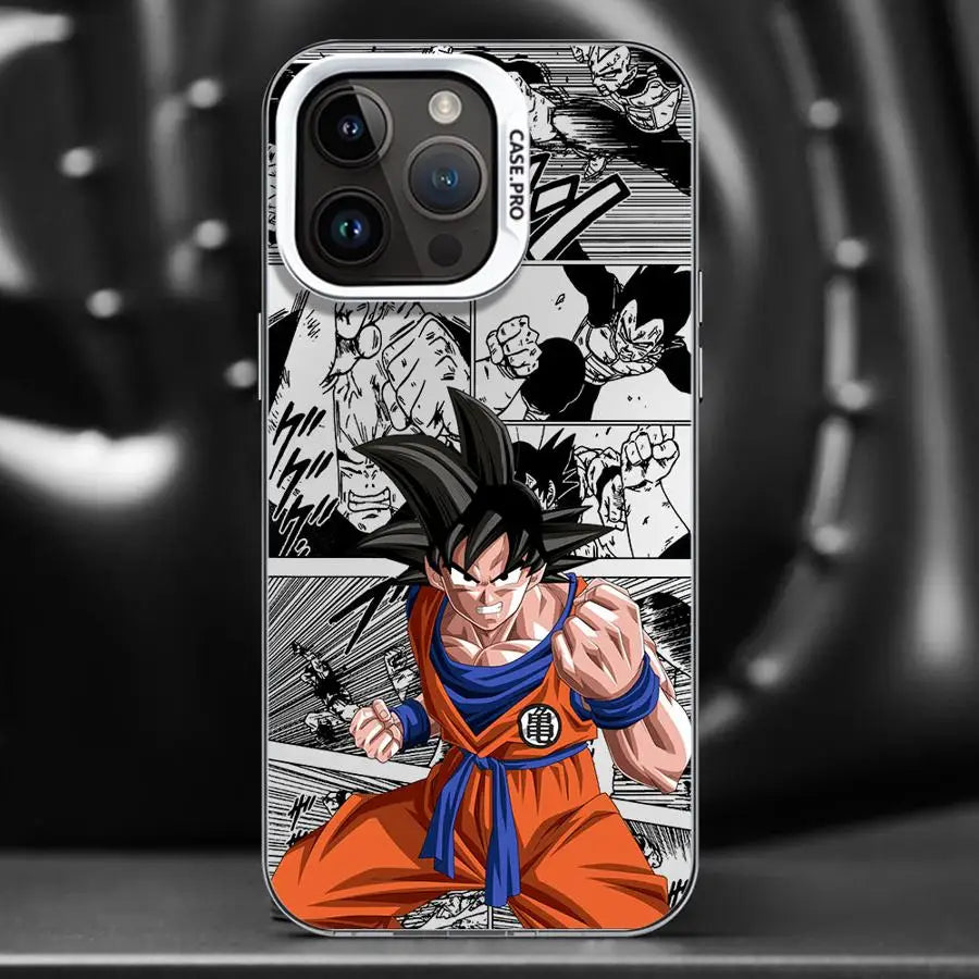 Anime-D-Dragons Balls Phone Case for iPhone 12 Pro 16 15 Plus XR 13 XS Max 16e 14 Pro X 11 Pro Max 11 Pro Soft Cover