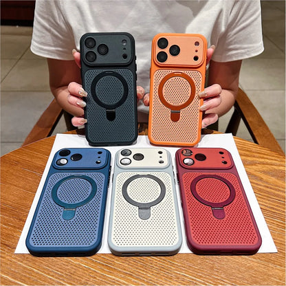 CoolArmor Mesh – Magnetic Stand iPhone Case