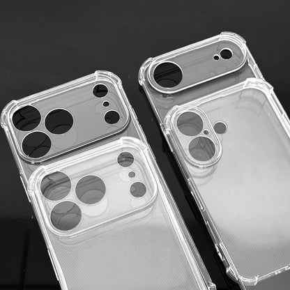 17Pro Shockproof Phone Cases Transparent Corner Protectors Phone Cover for IPhone 17/17 Air/17 Pro/17 ProMax Anti-scratch Case