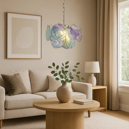 Murano Éclat Disc Chandelier