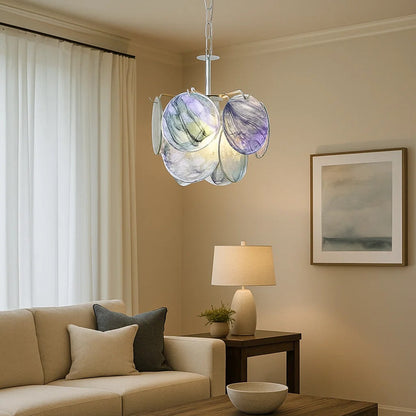 Murano Éclat Disc Chandelier