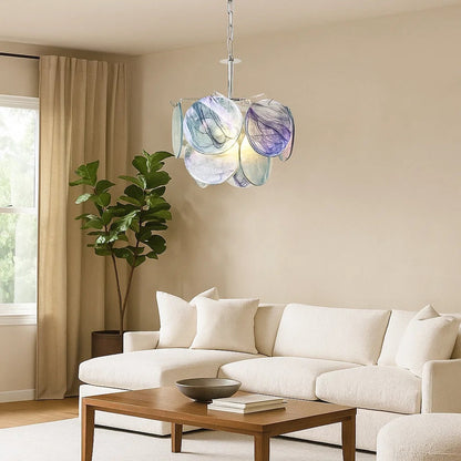 Murano Éclat Disc Chandelier