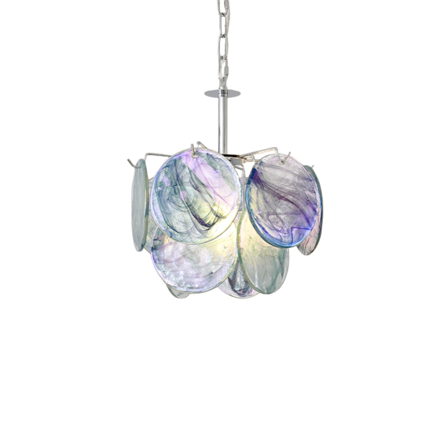 Murano Éclat Disc Chandelier
