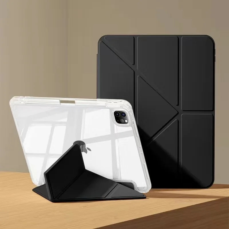 For iPad Air 5 Air 6 A16 11th M3 iPad Pro 11 12.9 13 10 Gen 10.5 10.2 9th 8th 6th 5th 9.7" Mini 7 6 Smart Case with Pen Holder