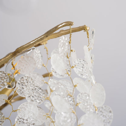 Shiro Noda Crystal Pendant Chandelier