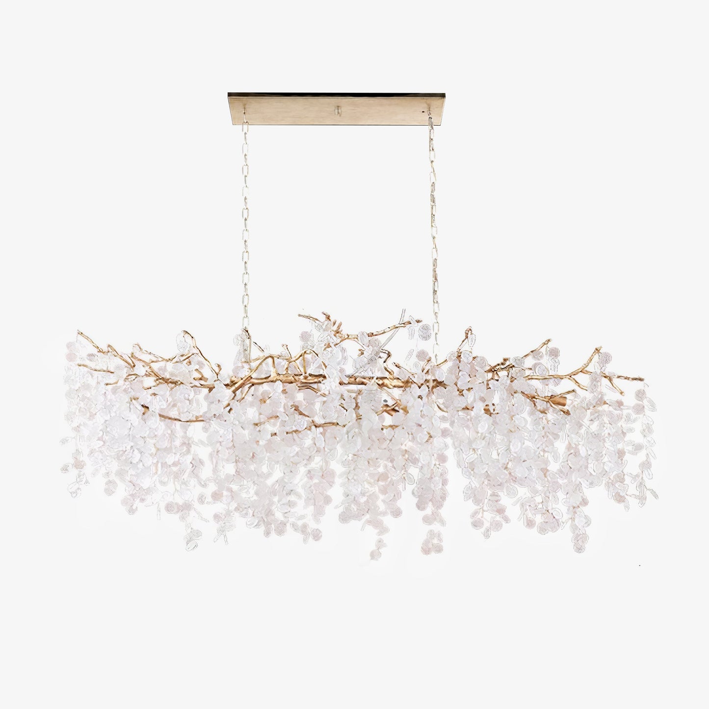 Shiro Noda Crystal Pendant Chandelier