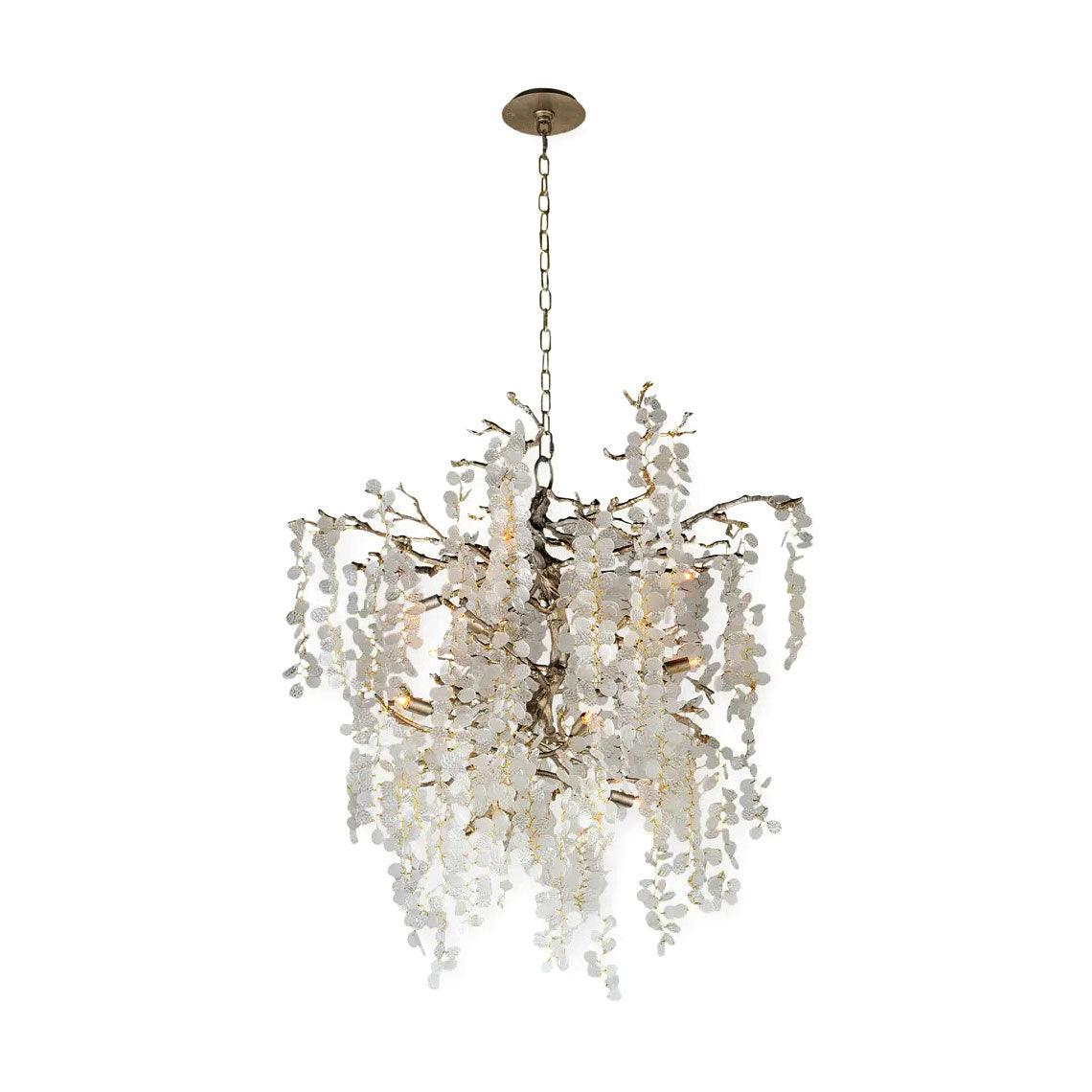 Shiro Noda Crystal Pendant Chandelier