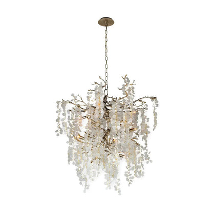 Shiro Noda Crystal Pendant Chandelier